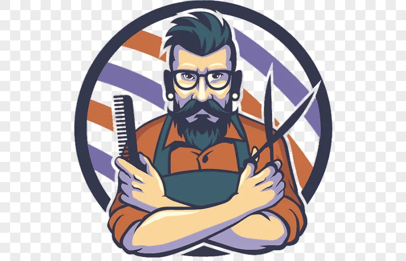 png clipart cartoons depicting barber barber cartoon barber