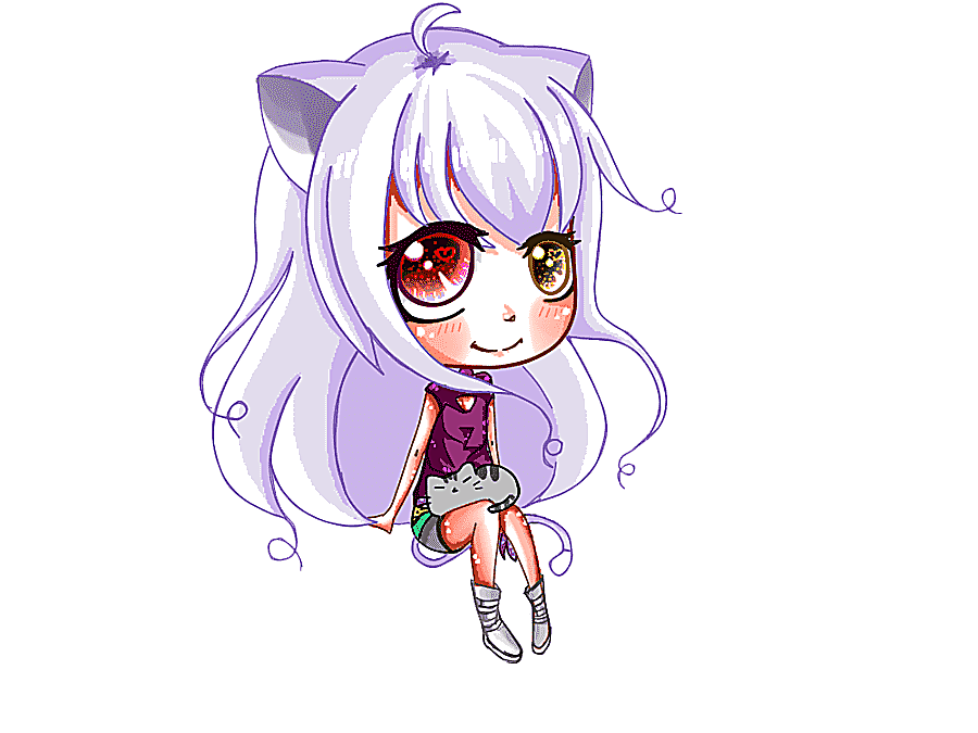 png clipart cat anime mangaka drawing pusheen cat purple mammal