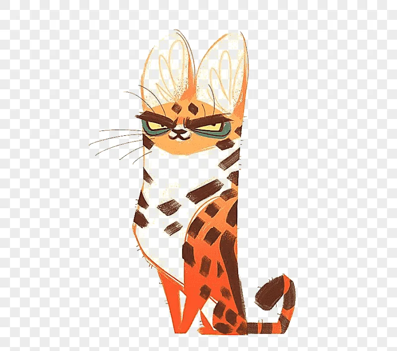 png clipart cat kitten drawing cuteness illustration cartoon cat cartoon character mammal