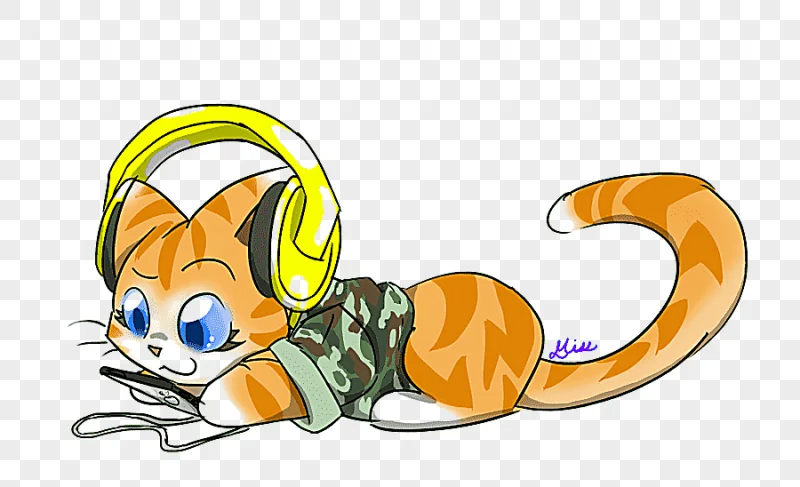 png clipart cat kitten drawing music cat mammal food
