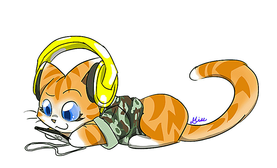png clipart cat kitten drawing music cat mammal food