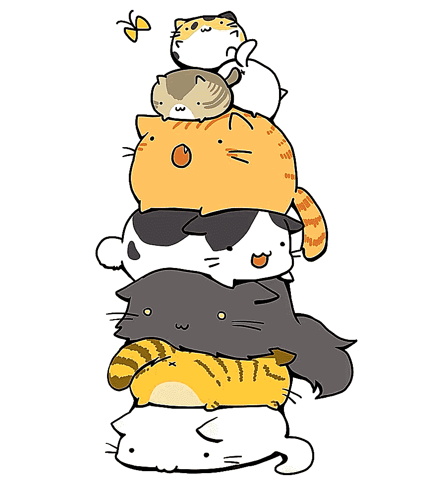 png clipart cat kitten puppy kavaii cuteness 4 kittens white brown