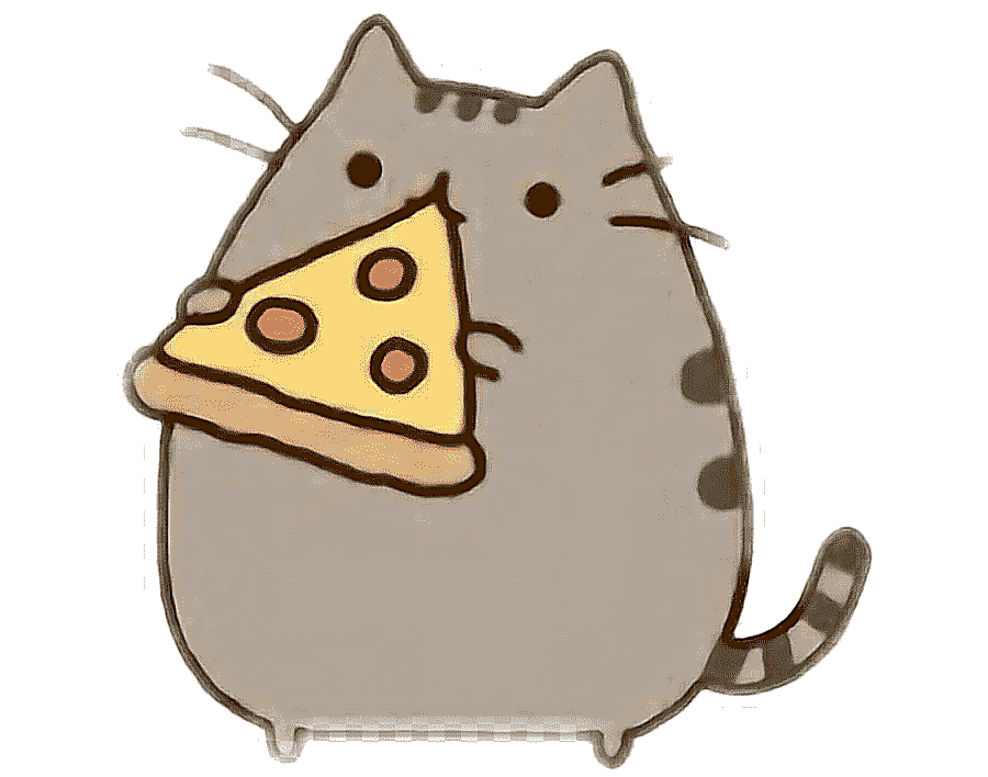 png clipart cat pizza pusheen eating cat food animals