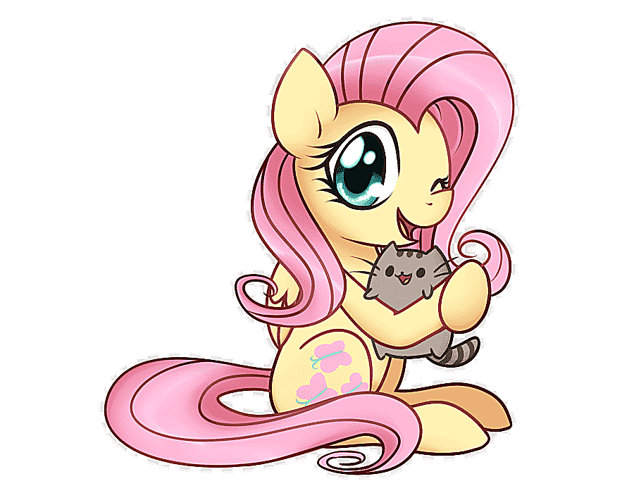 png clipart cat pony fluttershy pusheen happy feet mammal animals