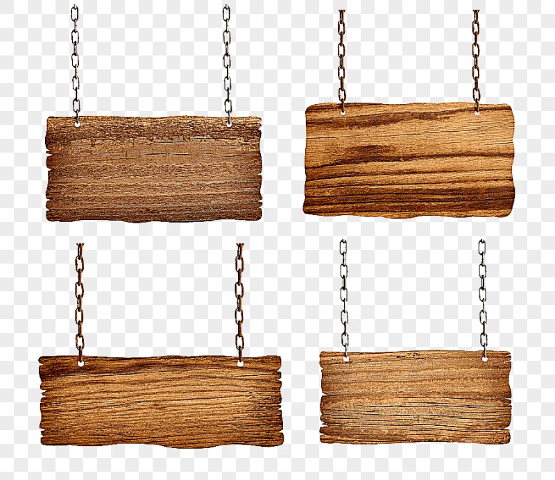 png clipart chains hanging wooden signs shackle board