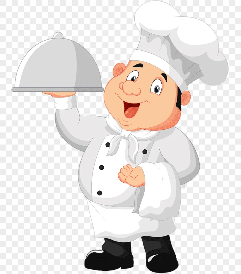 png clipart chef cartoon chef hand cook