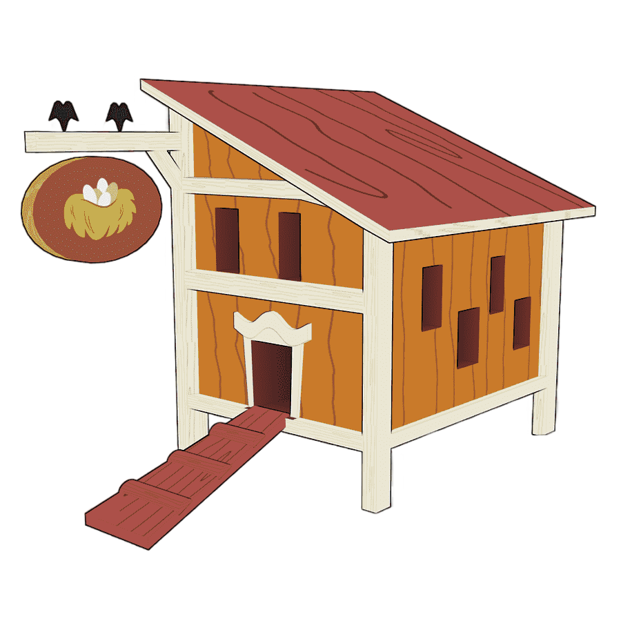 png clipart chicken coop paper farm cartoon chicken house cartoon character angle