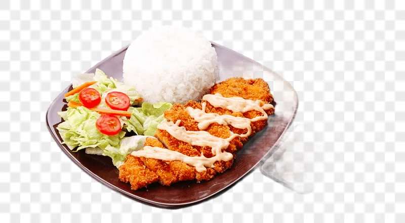 png clipart chicken fingers katsudon barbecue tonkatsu tom yum cabbage chicken barbecue food