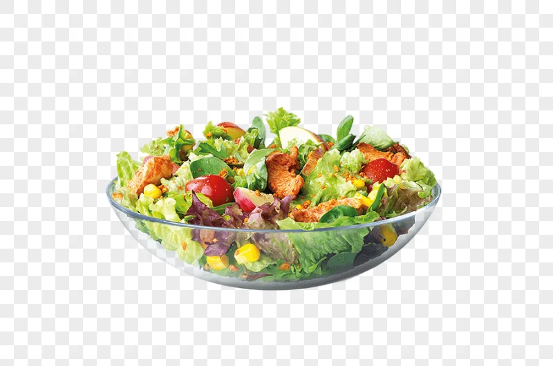 png clipart chicken salad caesar salad mcdonald s bacon salad