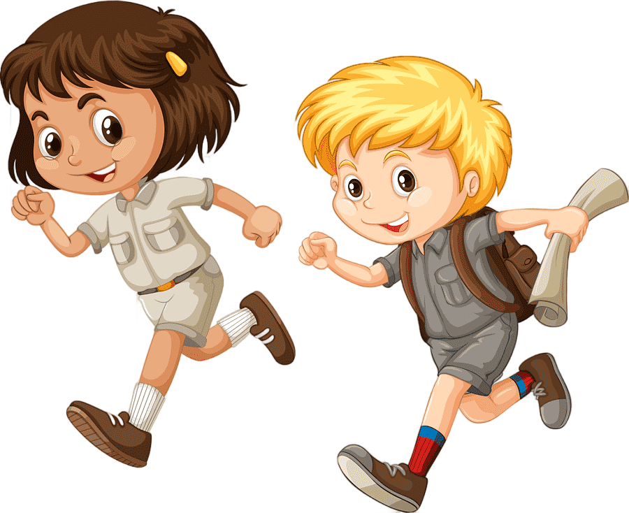 png clipart child running cartoon illustration cute cartoon kids run cartoon character people