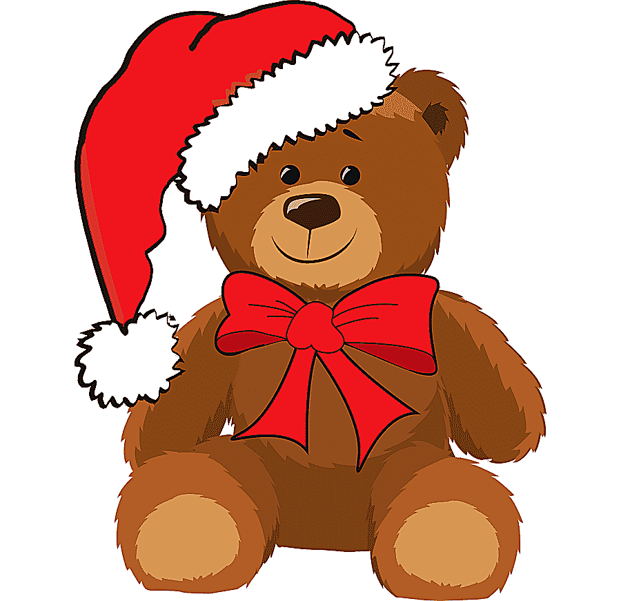 png clipart christmas bears santa claus christmas bear s carnivoran fictional character