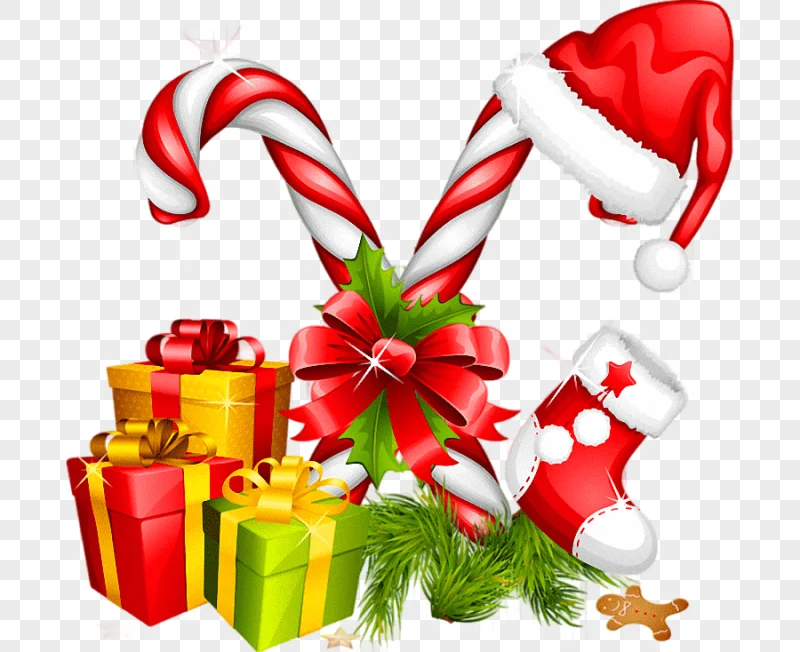 png clipart christmas illustration santa claus candy cane christmas decoration santa hat g