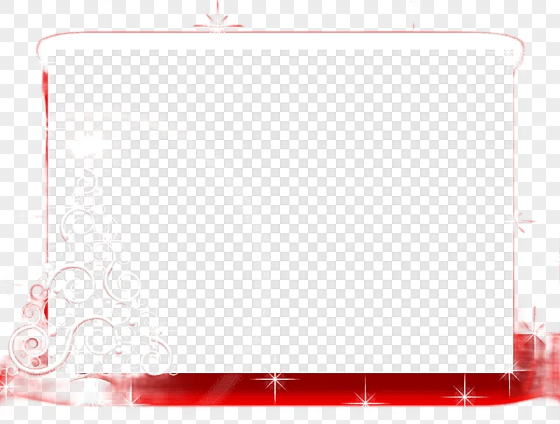 png clipart christmas lights santa claus red border frame christmas decoration new year