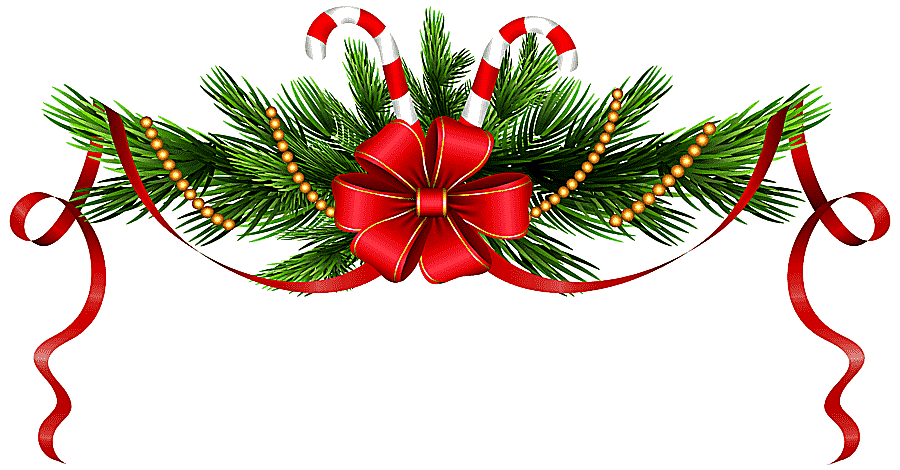 png clipart christmas pine red bow christmas christmas pine