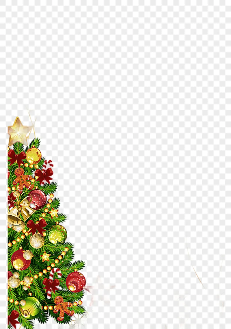 png clipart christmas tree santa claus christmas ornament christmas border background bord
