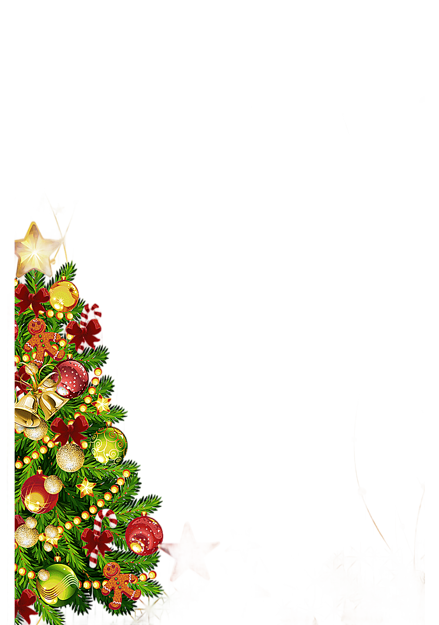 png clipart christmas tree santa claus christmas ornament christmas border background bord