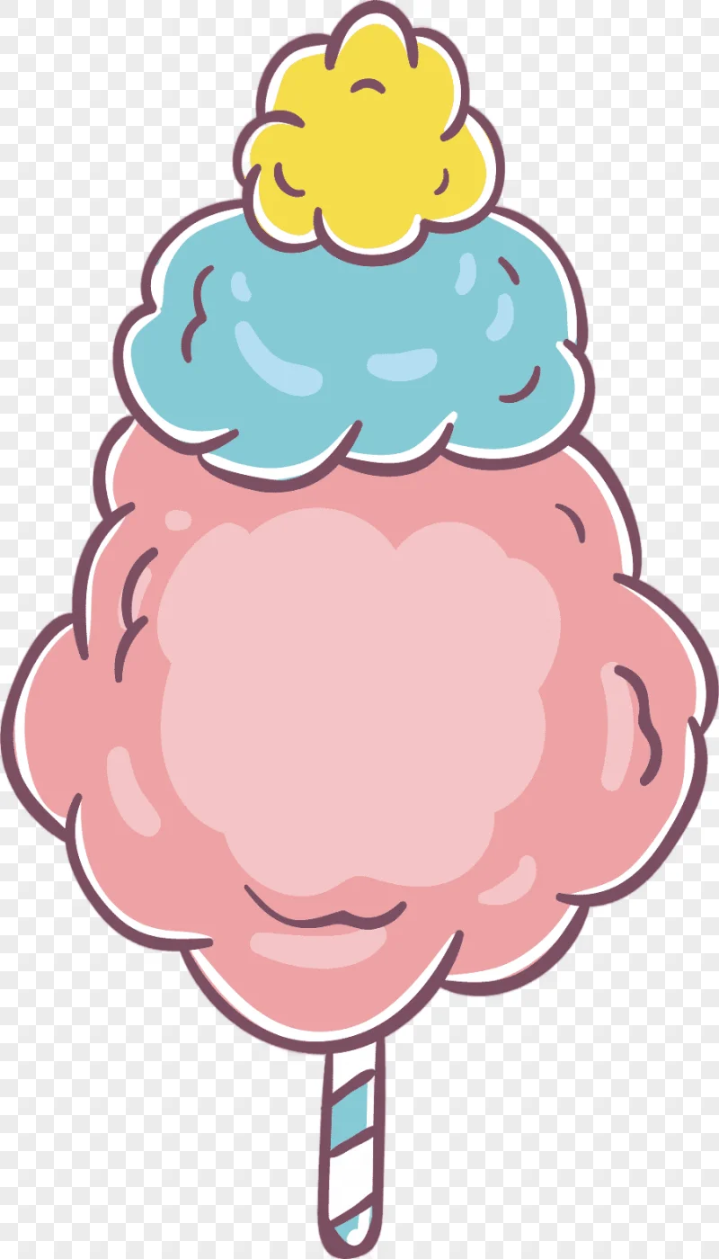 png clipart cotton candy lollipop zefir sugar combination colored cotton candy color splash food