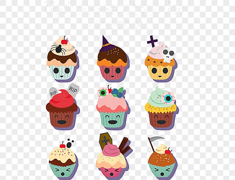 png clipart cupcake birthday cake halloween halloween cupcakes happy halloween food