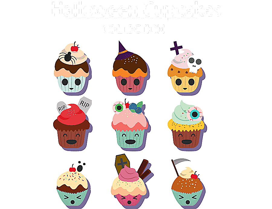 png clipart cupcake birthday cake halloween halloween cupcakes happy halloween food