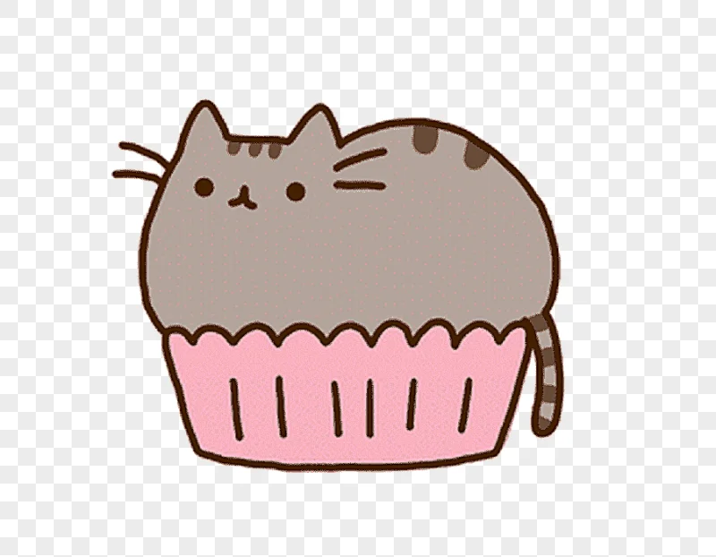 png clipart cupcake pusheen muffin desktop cat food animals