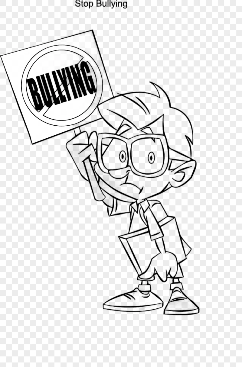 png clipart cyberbullying stop bullying speak up anti bullying week coloring book others m