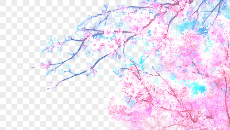 png clipart desktop anime samsung galaxy note 3 high definition video sakura blue cloud