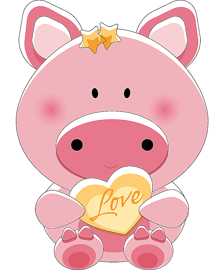 png clipart domestic pig teddy bear cute cartoon animals love cartoon character