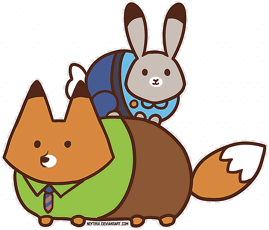 png clipart domestic rabbit silver fox rabbit easter bunny pusheen drawing fox food cartoo