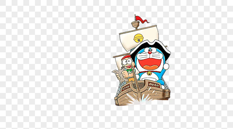 png clipart doraemon and nobita doraemon nobita nobi animation cartoon pirate ship cartoon