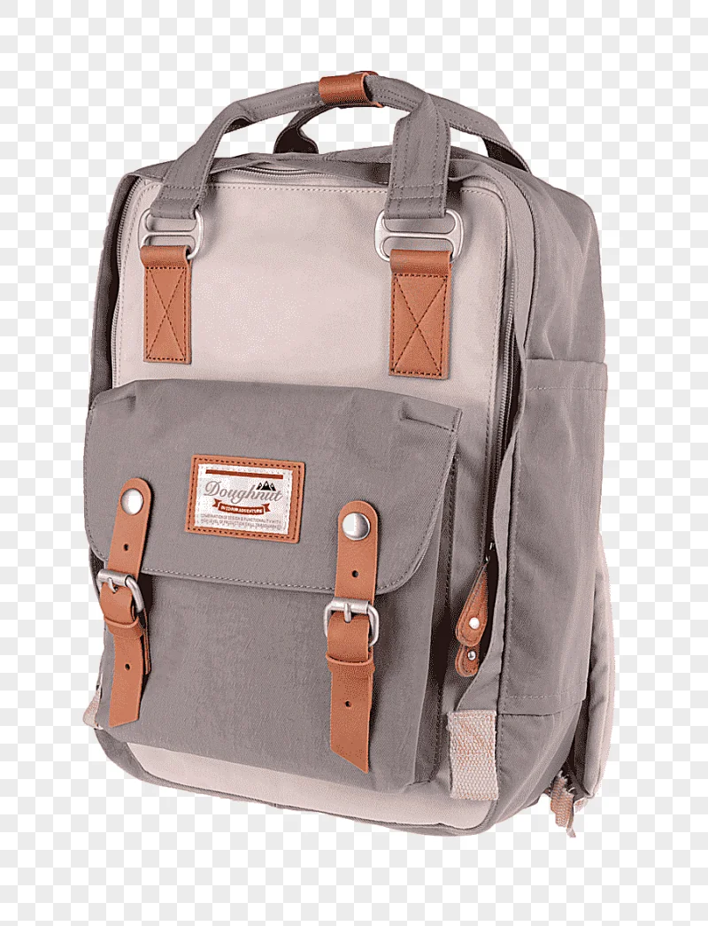 png clipart doughnut macaroon donuts backpack macaron light grey brown luggage bags