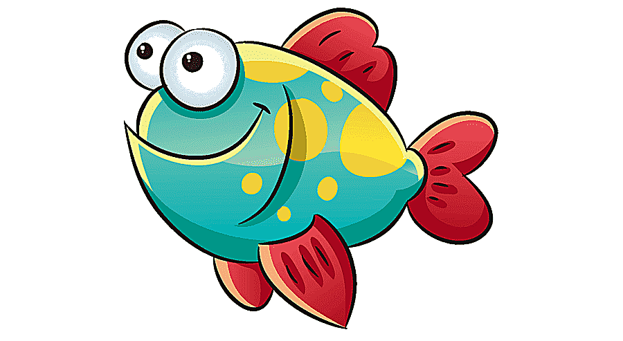 png clipart drawing cartoon aquatic animal fish fish animals ocean