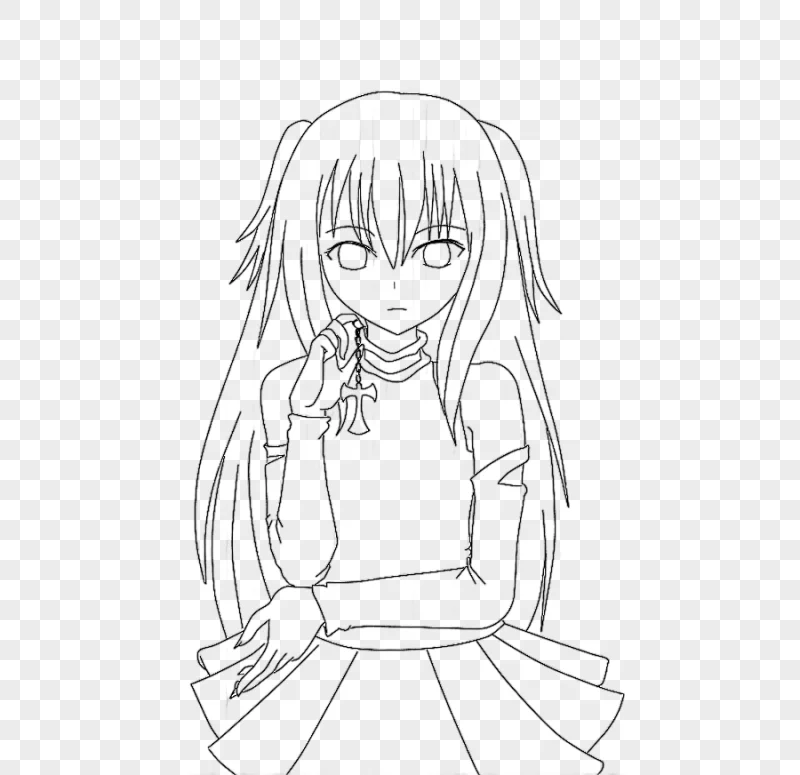 png clipart drawing line art anime coloring book sled cartoon white child