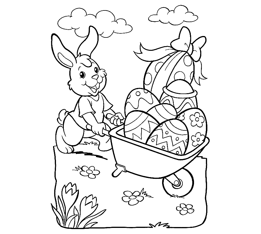 png clipart easter bunny drawing coloring book easter white mammal