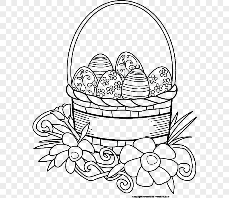 png clipart easter bunny easter basket black and white free easter white easter egg