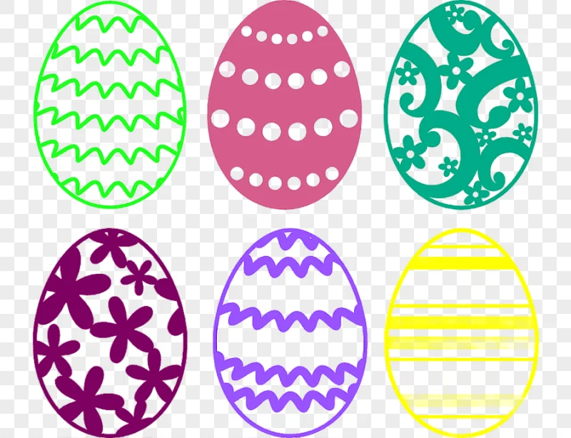 png clipart easter bunny easter egg easter cross purple template