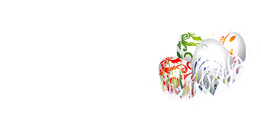 png clipart easter bunny easter egg easter eggs and grass four assorted color eggs on gras