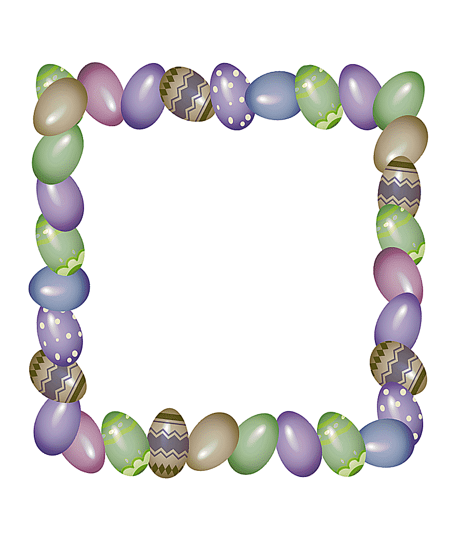 png clipart easter bunny easter egg easter frame purple holidays
