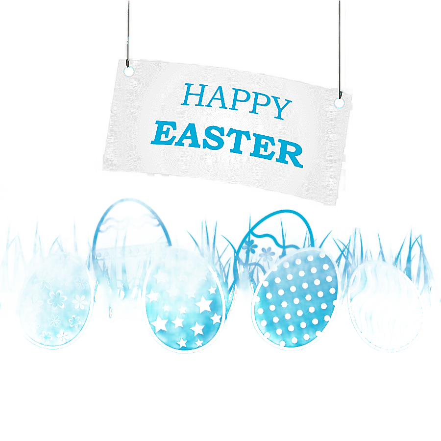 png clipart easter bunny easter egg happy easter pattern blue holidays