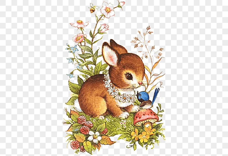 png clipart easter bunny easter egg party solemnity woodland creatures fauna hare