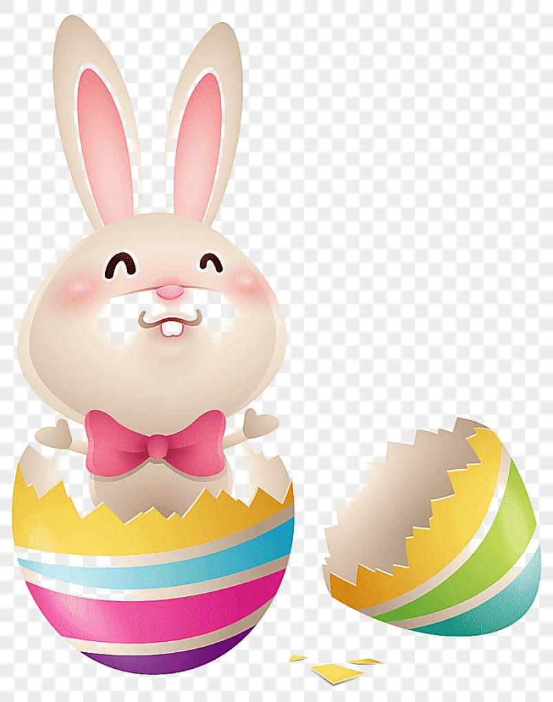 png clipart easter bunny easter egg rabbit easter bunny in egg food chicken