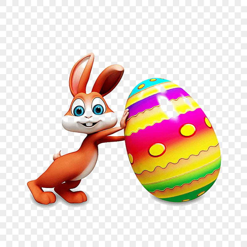 png clipart easter bunny easter egg rabbit eggs child orange