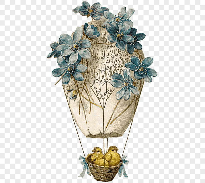 png clipart easter bunny easter postcard floral design post cards easter flower arranging