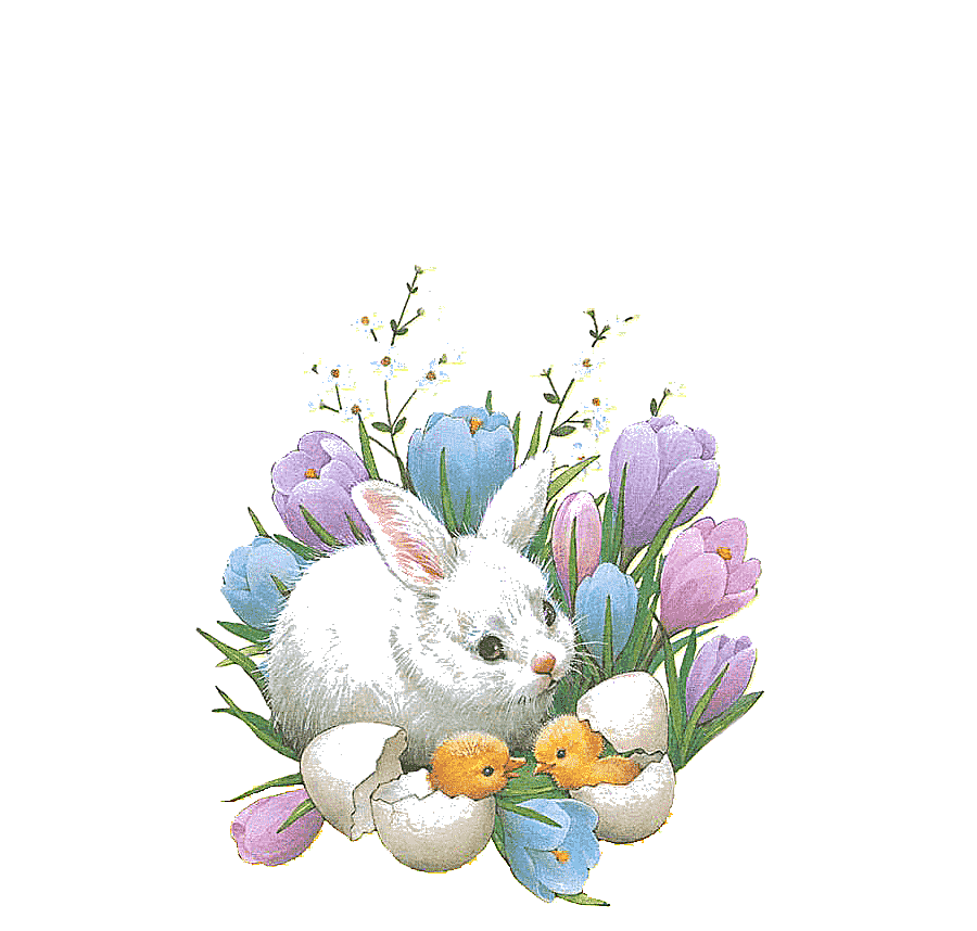 png clipart easter bunny happiness happy easter flowers rabbit flower arranging white