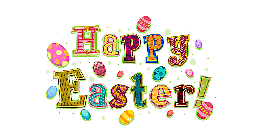 png clipart easter bunny happy easter flyer text logo