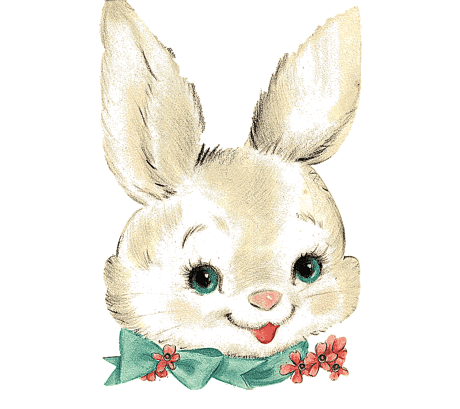 png clipart easter bunny rabbit cute bunny white painted