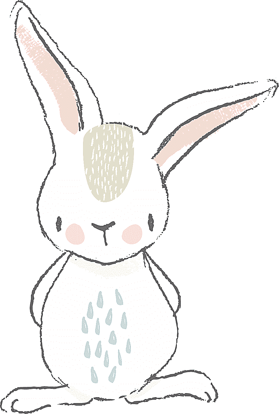 png clipart easter bunny white rabbit watercolor painting rabbit rabbit white mammal