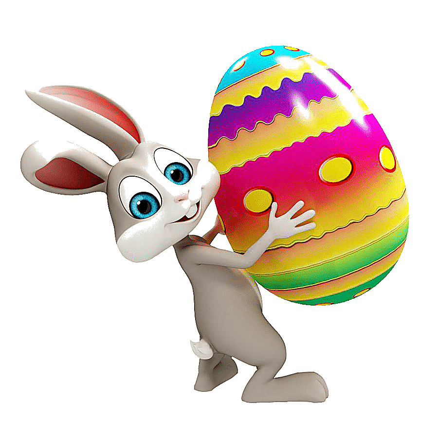 png clipart easter eggs with eggs rabbit easter