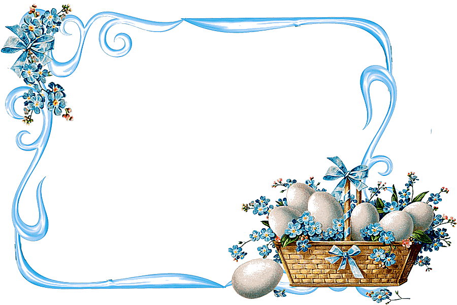png clipart easter holiday frames paschal greeting easter frame blue child