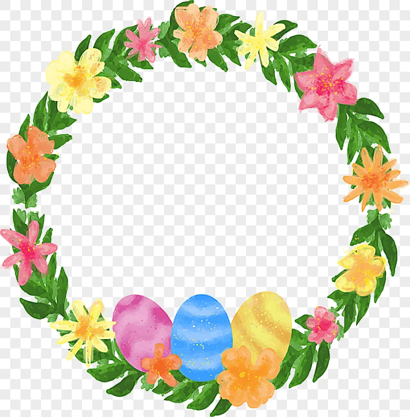 png clipart easter wreath easter wreath flower arranging holidays