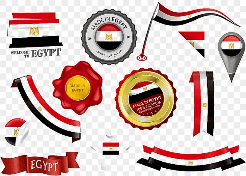 png clipart egypt flag and ribbon illustration flag of egypt flag of south africa egyptian